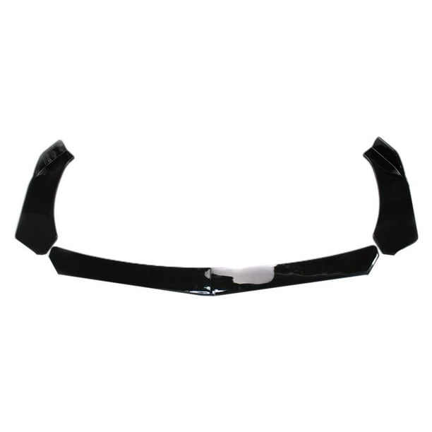 Kits de cuerpo de alerón divisor de de parachoques delantero universal para coche, de repuesto compatible con la mayoría brillante Yotijar Divisor de labios del parachoques delantero