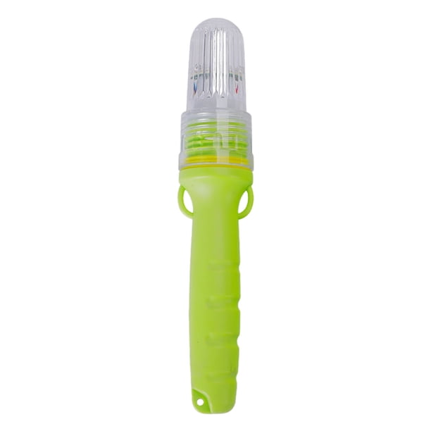 Luz de navegación marina LED de 7,7 pulgadas con batería AA, boya marcadora para barcos, parpadeo automático con sensor de luz (7 modos de luz, pilas no incluidas)