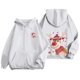 thumbnail image 4 of WILLBEST Sudadera Deportiva para Mujer Ladies' Christmas Printed Zipper Long Sleeved Pocket Adjuststring Casual Hooded Sweatshirt 2296 Grande, 4 of 8