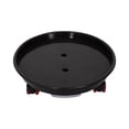 thumbnail image 3 of koolsoo Plateau de Pot de Fleurs avec Roues Soucoupe Ronde pour Plante Support Roulant pour Jardin Maison Grand, 3 of 9