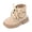 A02/Khaki, variant on Toddler Boys Girls Boots Kids Work Boots Winter Snow Boot Lace Up Hiking Outdoor Shoes (Toddler/little Kid)