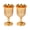 7, variant on 2Pcs Elegant Metal Engraved Chalices Goblets For Wine Cocktails And Home Decor