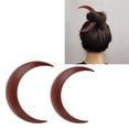 thumbnail image 4 of Pinza para el pelo con forma de  2 uds horquilla para el pelo con forma de  ABS decorativa portátil horquilla con forma de  horquilla para el pelo para compras diarias ANGGREK  Otros, 4 of 7