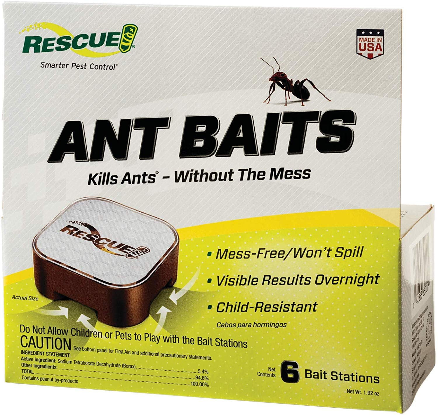 RESCUE 077947 Ant Baits, 6 Count - Walmart.com