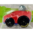 thumbnail image 2 of Fisher Price Little People Three Wheelie Vehicles Race Car,  Hot Rod and Blue Race Car 3" Vehicles, 2 of 5