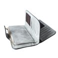 thumbnail image 2 of Women Wallet PU Leather Multi Purpose Multi Card Slot Large Capacity Fashionable Lady Wallet Grey Free Size, 2 of 8