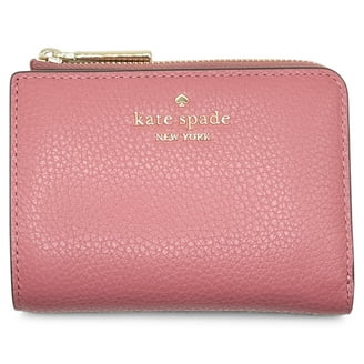 Kate Spade New Staci Saffiano Leather Double Zip Wristlet Warm