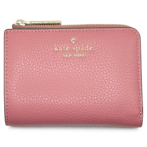 Kate Spade New York Women's Lena Small L Zip Leather Wallet (Pomegranate)