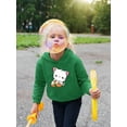 thumbnail image 2 of Cute Vampire Kitten W Donut Hoodie Toddler -Image by Shutterstock,  4 Toddler, 2 of 4
