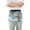 Colorful Spots Giraffe and Rainbow, variant on Server Apron with 3 Pockets Waterproof Waitress Waist Short Apron for Man Woman Cute Sloth with Ice Cream 12 Inches