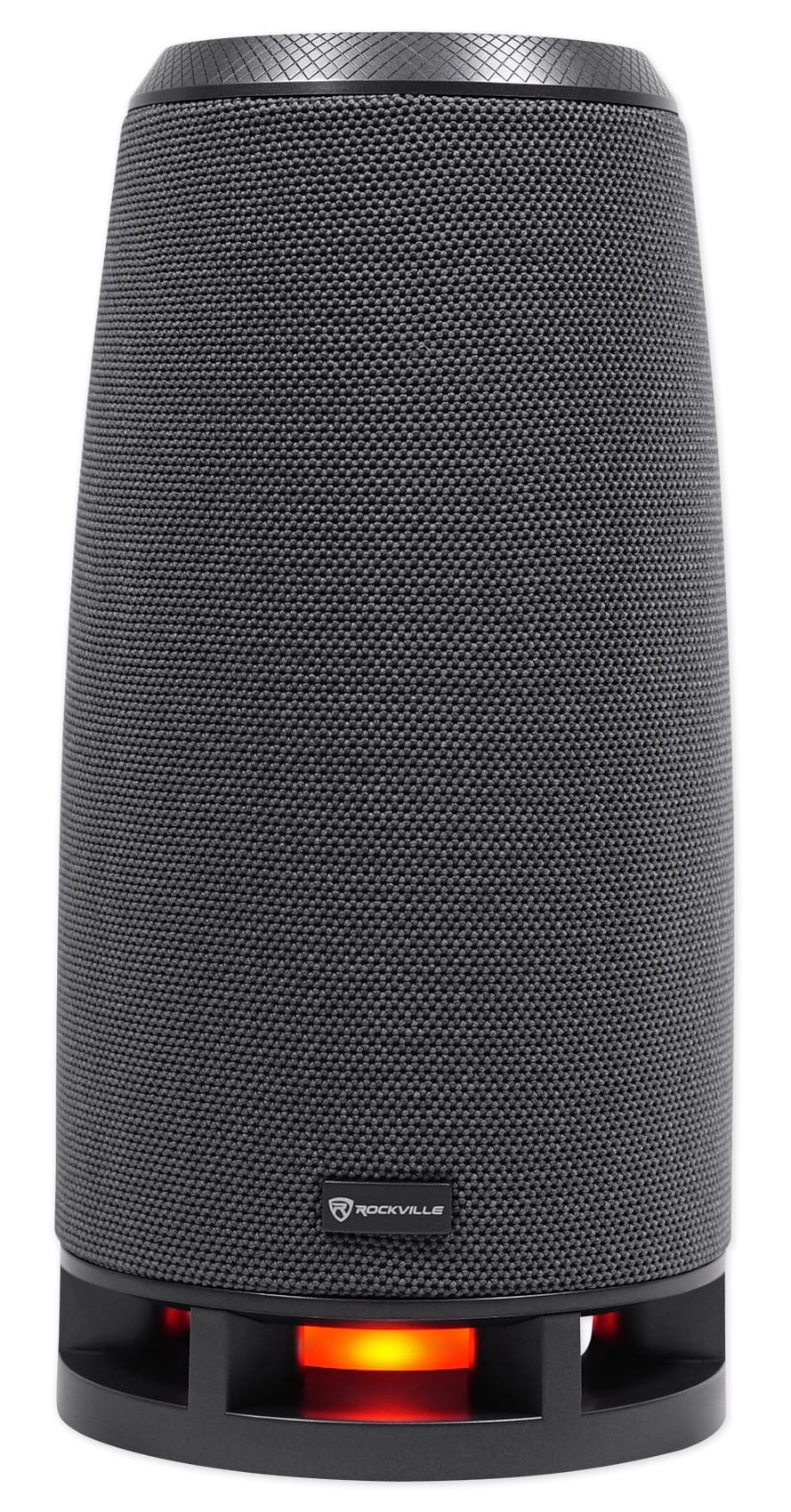 Rockville RockShip 50 Watt Portable Bluetooth Speaker w/LED Lights+Radio/USB/AUX