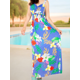 thumbnail image 3 of VESTIDO LARGO DE MUJER STRETCH DE ESTAMPADOS PRIMAVERALES, 3 of 5