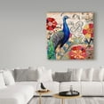 thumbnail image 3 of Trademark Fine Art 'Peacock Decor' Canvas Art by Art Licensing Studio, 3 of 3