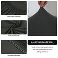 thumbnail image 3 of MintLimit Elastic Sofa Cover Armchair Seat Cover Washable Tub Chair Slipcover (35-55CM*55-75CM*70-90CM ,Black), 3 of 3