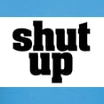 thumbnail image 3 of CafePress - SHUT UP Natural T Shirt - Women's Traditional Fit Dark T-Shirt, 3 of 4
