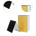 thumbnail image 6 of Kokiya 2 Pieces 3 in 1 Light Reflectors Foldable Photography Cardboards for Jewelry A4, 6 of 9