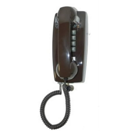 cortelco kellogg 2554 wall mount phone bn telephony with vol cntrl