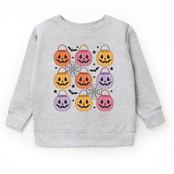 Pumpkin Basket Chart  - Toddler Graphic Sweatshirt and Youth Graphic Sweatshirt