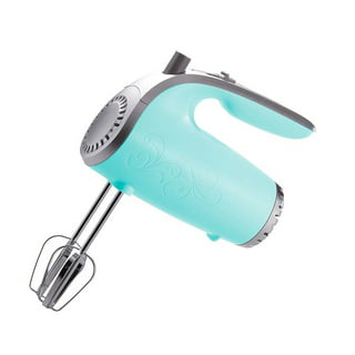 Blue Jean Chef Variable Speed Hand Mixer with Dough Hooks and