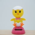 thumbnail image 5 of 1/4 Pieces Easter Rabbit Solar Dancing Toys Bunnies Car Dancer Doll Cute Rabbit with Eggs Car Windowsill Decor Toys SunCatcher Car Desk Decor, 5 of 5