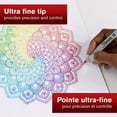 thumbnail image 4 of Sharpie Marqueurs Permanents, Ultra Fine Point, Noir, 5 Unités, 4 of 5