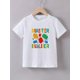 thumbnail image 1 of Boys Casual T-shirt, Master Builder Print Breathable Comfortable Crew Neck Top, Boys Summer Clothing, 1 of 6