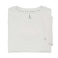 thumbnail image 3 of Calvin Klein Women's One Cotton Short Sleeve Bodysuit, White,L - US, 3 of 4