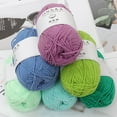 thumbnail image 1 of Fiudx Lana Milk Baby, Hilo Suave de Crochet de 4 Hebras, Ideal para Hacer Muñecas, Ideal para Bufandas, Gorros y Guantes, Versátil para Manualidades, 50 G, Agujas de Tejer de 3,0-3,5 Mm., 1 of 2