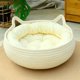 thumbnail image 1 of All-season Cat Bed Cotton Rope Rattan Weaving Pet Nest Cat Claw Grinding Board Comfortable Puppy House Large Dog Bed Pet Supplie ShopWise Round, 1 of 9