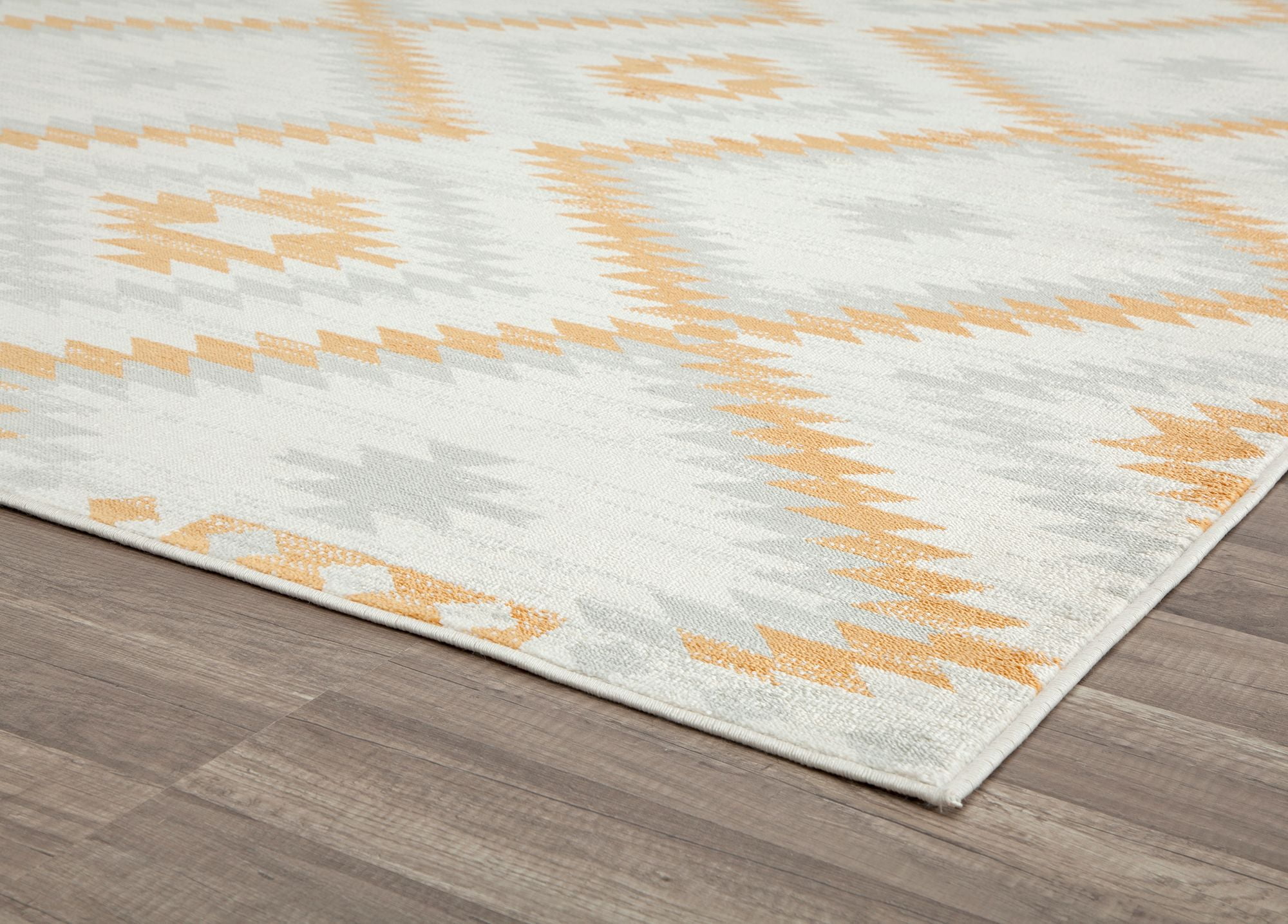 Soleil BR30M Golden Touch Tribal Moroccan ivory Area Rug, 2'x4'