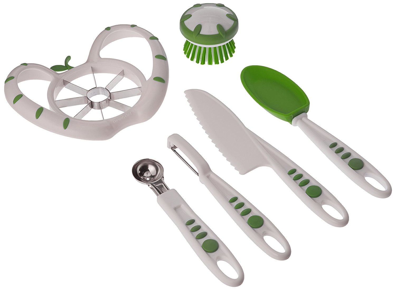 Curious Chef Kids 6Piece Fruit and Veggie Prep Kit