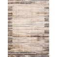 thumbnail image 1 of Tapis Abstrait Ivoire et Taupe, 1 of 4