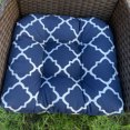 thumbnail image 5 of Unique Choice 2 Pieces Outdoor Chair Cushions, Patio Chair Pads, Navy Blue Color, 5 of 7