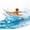 Yellow, variant on RC Kayak with Paddling Propulsion, Anti‑Capsize Design, LED Lights, High/Low Speed Modes, 2.4G Remote Control Boat for Adults, HC-810/Yellow