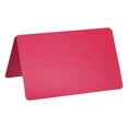 thumbnail image 1 of Unique Bargains Blank Greeting Cards,100pack Favor Decor Foldable Card ,Red Pearlescent Paper, 1 of 5