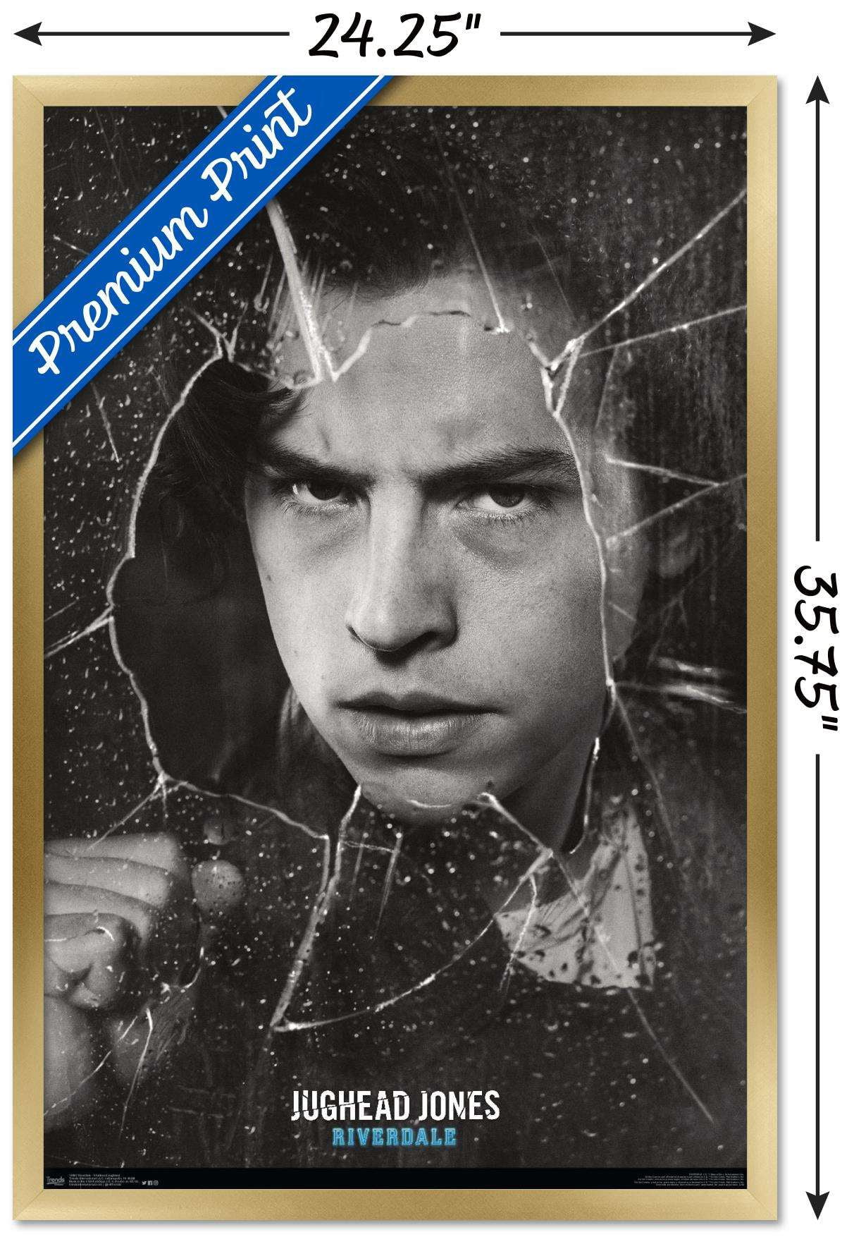 Riverdale - Shattered Jughead Wall Poster, 22.375" x 34", Framed