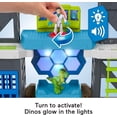 thumbnail image 3 of Toy Figure Fisher-Price Imaginext Jurassic World Glow Playset, 3 of 6
