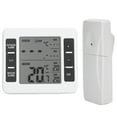 thumbnail image 1 of Alarma De Congelador, Se Puede Restablecer Manualmente El Termómetro Del Refrigerador, Fácil De Instalar Y Operar Para Mujer Para El Hogar Del Refrigerador Para Adultos ANGGREK con 1 Transmisor, 1 of 8