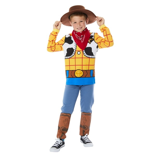 Persona a cargo del juego deportivo Hormiga Extremadamente importante Disney Toy Story Woody Boy's Halloween Fancy-Dress Costume for Child, M -  Walmart.com