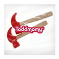 3pcs Wooden Hammer Toys Pretend Play Hammers Maintenance Tools Wooden