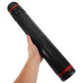 thumbnail image 4 of Extendable Plastic Telescopic Document Painting Paper Storage Tube Box(Black,Extra Small), 4 of 9