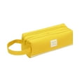 thumbnail image 2 of EGNMCR Pencil Case, Pencil Pouch Pencil Box Portable Large-capacity Double-layer Pencil Case Solid Color Pencil Case Pencil cases, 2 of 2