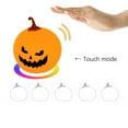 thumbnail image 5 of LSLJS Halloween Pumpkin Night Light, Remote Control Silicone Night Lamp，Pumpkin Lantern USB Charging Colorful Waterproof Clapping lamp Fall Decorations for Home Holiday Thanksgiving, 5 of 5