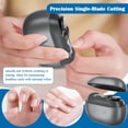 thumbnail image 6 of EXLEAF Doublesided Metal Nail File for Strong Manicure and Pedicure Grooming Tool, 6 of 7