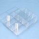 thumbnail image 3 of contenedor transparente para cosméticos, caja de almacenamiento de acrílico, organizador de cosméticos para el hogar y la tienda (7 rejillas)., 3 of 7