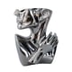 thumbnail image 5 of Jarrón con forma de cabeza con estilo, escultura artística, creativa para plantar, para mujeres y niñas, decoración de de noche Plata Gloria Florero en forma de cabeza, 5 of 9