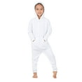thumbnail image 3 of Joggies - White Frosting Toddler Footless Hoodie One Piece - Toddler - Small (Fits 2'8 - 2'11"), 3 of 4