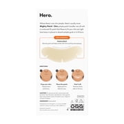 Hero Cosmetics Mighty Patch Chin, Contoured Chin Hydrocolloid Acne Pimple Patch, 10 Count