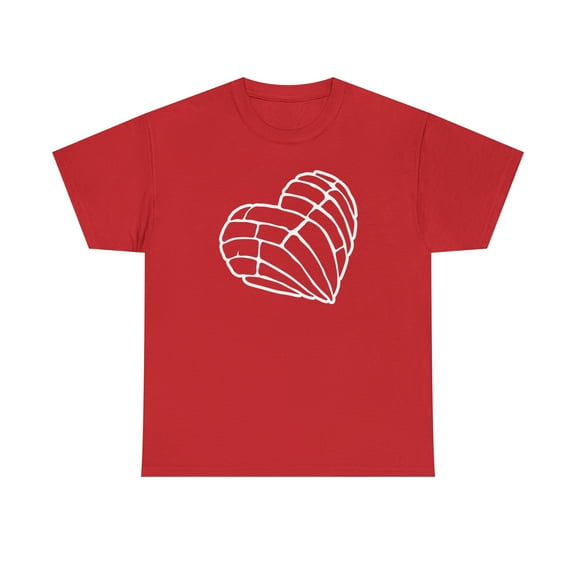 Heart Concha Unisex Heavy Cotton Tee