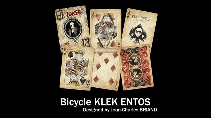 Bicycle Klek Entos Red (Marked) Playing Cards by USPCC